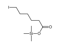 6-Iodohexanoic acid trimethylsilyl ester Structure