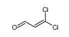 3,3-DICHLOROACROLEIN Structure