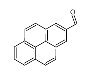 pyrene-2-carbaldehyde Structure