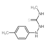 Hydrazinecarbothioamide,N-methyl-2-(4-methylphenyl)- picture