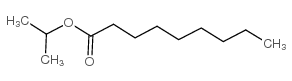 isopropyl nonanoate Structure