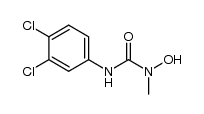 3-(3,4-dichlorophenyl)-1-hydroxy-1-methylurea结构式