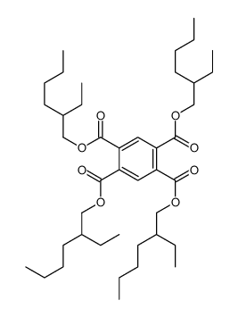 tetrakis(2-ethylhexyl) benzene-1,2,4,5-tetracarboxylate structure