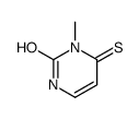 3-methyl-4-sulfanylidene-1H-pyrimidin-2-one Structure