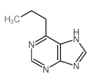 6-propyl-5H-purine结构式