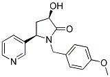 CIS-1-(4-METHOXYBENZYL)-3-HYDROXY-5-(3-PYRIDYL)-2-PYRROLIDINONE picture