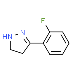 1H-Pyrazole,3-(2-fluorophenyl)-4,5-dihydro-(9CI) picture