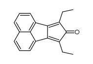 2,5-Diethyl-8(H)-oxocyclopent[a]acenaphthylene Structure