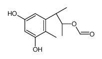 [(2R,3S)-3-(3,5-dihydroxy-2-methylphenyl)butan-2-yl] formate结构式