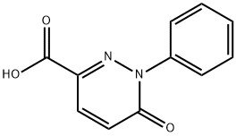 6-氧亚基-1-苯基-1,6-二氢哒嗪-3-羧酸结构式