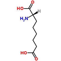 2-Aminooctanedioic acid Structure