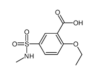 2-Ethoxy-5-(methylsulfamoyl)benzoic acid Structure