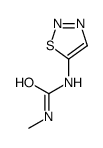 1-methyl-3-(thiadiazol-5-yl)urea Structure