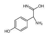 (R)-2-amino-2-(4-hydroxyphenyl)acetamide structure