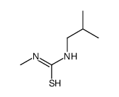 1-methyl-3-(2-methylpropyl)thiourea Structure