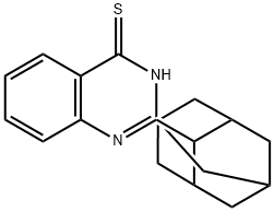 4(1H)-Quinazolinethione, 2-tricyclo[3.3.1.13,7]dec-2-yl- (9CI) structure