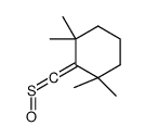 1,1,3,3-tetramethyl-2-(sulfinylmethylidene)cyclohexane结构式