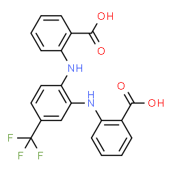 Benzoic acid,2,2-[[4-(trifluoromethyl)-1,2-phenylene]diimino]bis- (9CI) picture