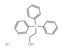 (2-hydroxyethyl)triphenylphosphonium bromide structure