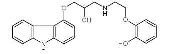 O-去甲卡维地洛结构式