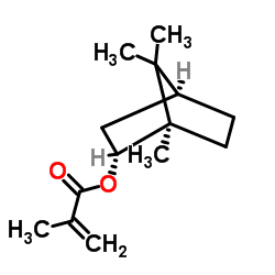 Isobornyl methacrylate structure