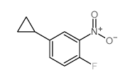 4-Cyclopropyl-1-fluoro-2-nitrobenzene picture