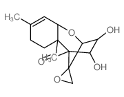 3α,4β-dihydroxyscirpene-15-carboxaldehyde Structure