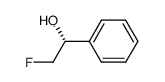 (-)-(R)-2-fluoro-1-phenylethanol Structure