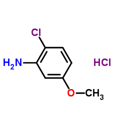 2-Chloro-5-methoxyaniline hydrochloride Structure