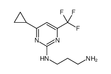 1,3-Propanediamine, N1-[4-cyclopropyl-6-(trifluoromethyl)-2-pyrimidinyl]图片