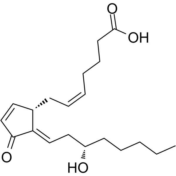 Delta-12-Prostaglandin J2 Structure