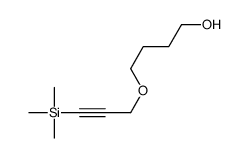 4-(3-trimethylsilylprop-2-ynoxy)butan-1-ol Structure