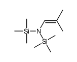 2-methyl-N,N-bis(trimethylsilyl)prop-1-en-1-amine Structure