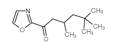 2-(3,5,5-TRIMETHYLHEXANOYL)OXAZOLE structure