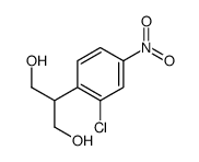 2-(2-chloro-4-nitrophenyl)propane-1,3-diol Structure