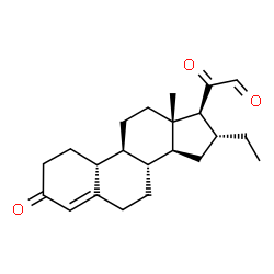 16 alpha-ethyl-19-nor-4-pregnene-3,20-dione-21-al picture