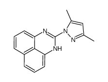 2-(3,5-dimethylpyrazol-1-yl)-1H-perimidine Structure