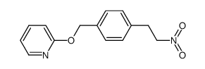 2-(4-(2-nitro-ethyl)-benzyloxy)-pyridine Structure