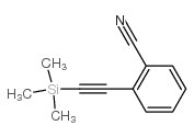 2-(2-trimethylsilylethynyl)benzonitrile Structure