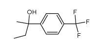 2-(4-trifluoromethylphenyl)-2-butanol结构式