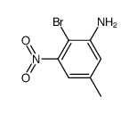 2-Brom-5-methyl-3-nitro-anilin Structure