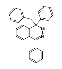 1-benzyl-1,2-dihydro-1,4-diphenylphthalazine Structure