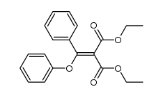 diethyl β-phenoxybenzylidenemalonate Structure