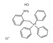 (2-Aminobenzyl)triphenylphosphonium chloride hydrochloride结构式