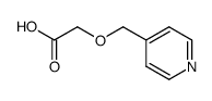 2-(pyridin-4-ylmethoxy)acetic acid Structure