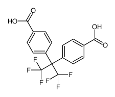 4,4'-(1,1,1,3,3,3-Hexafluoro-2,2-propanediyl)dibenzoic acid Structure