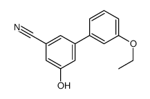 3-(3-ethoxyphenyl)-5-hydroxybenzonitrile Structure