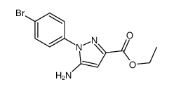 5-AMINO-1-(4-BROMO-PHENYL)-1H-PYRAZOLE-3-CARBOXYLICACIDETHYLESTER picture