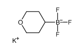 Potassium tetrahydro-2H-pyran-4-trifluoroborate Structure