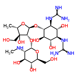 双氢链霉素结构式